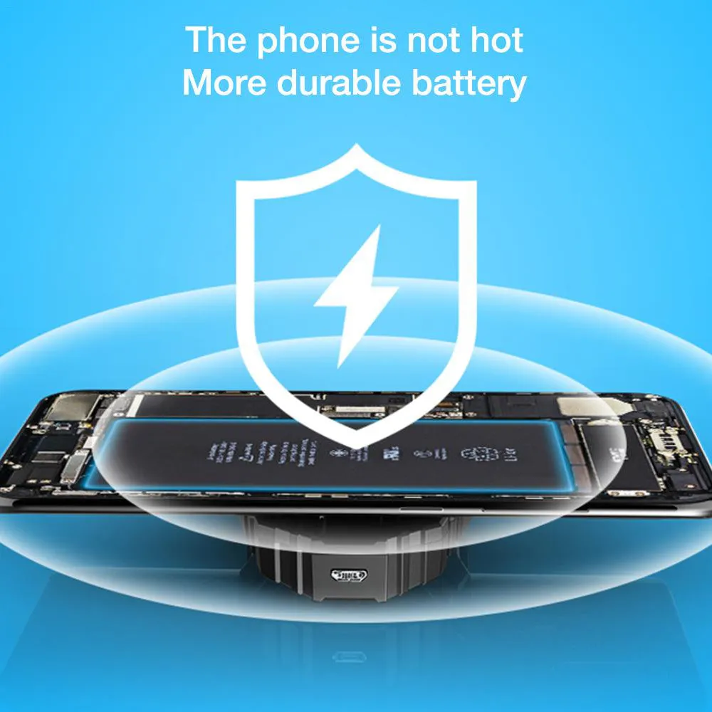 Mini Radiator Cold Wind Handle Fan For PUGB Mobile Phone Cooler Controller LED Light Cooling black