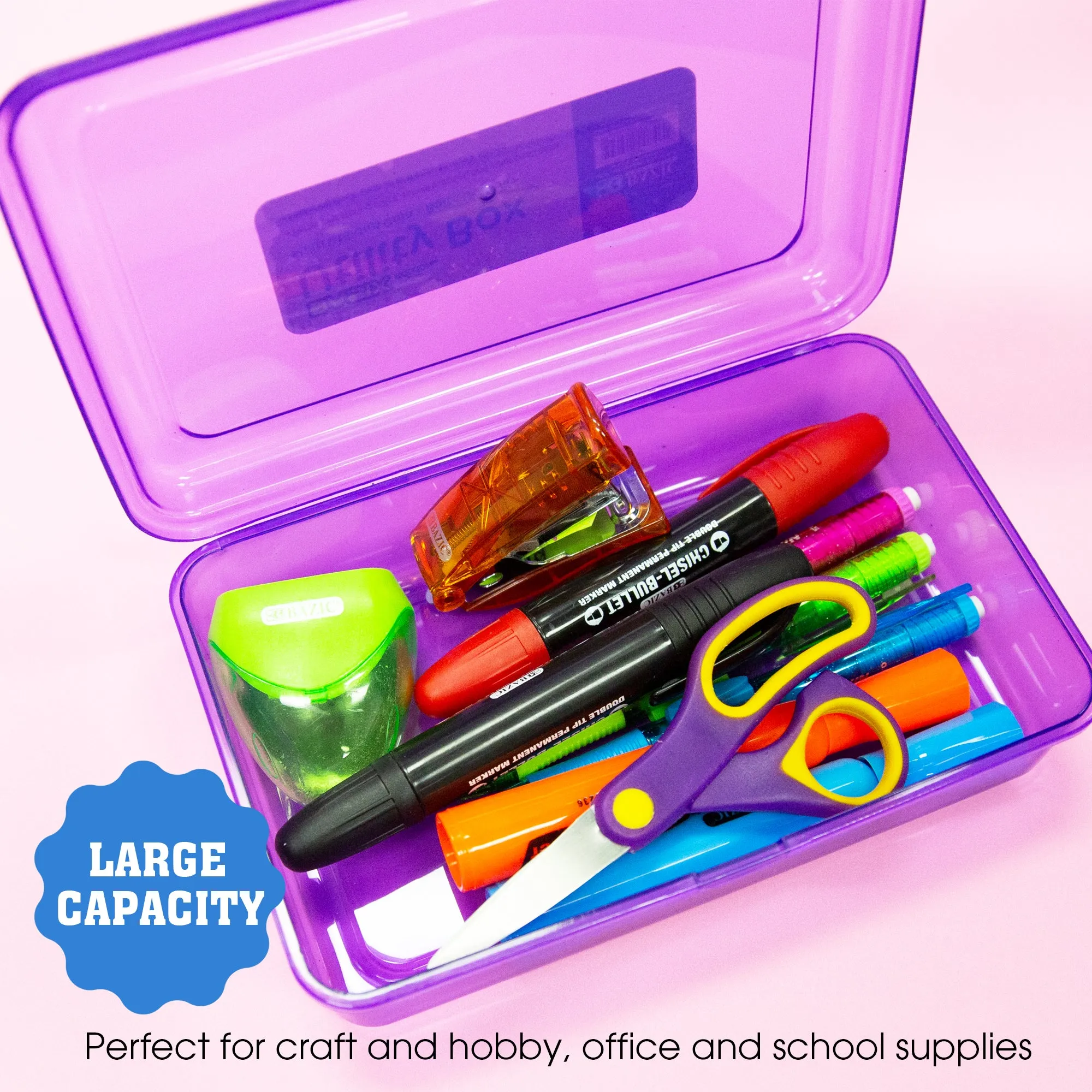 Pencil Case Multipurpose Utility Box - Basix