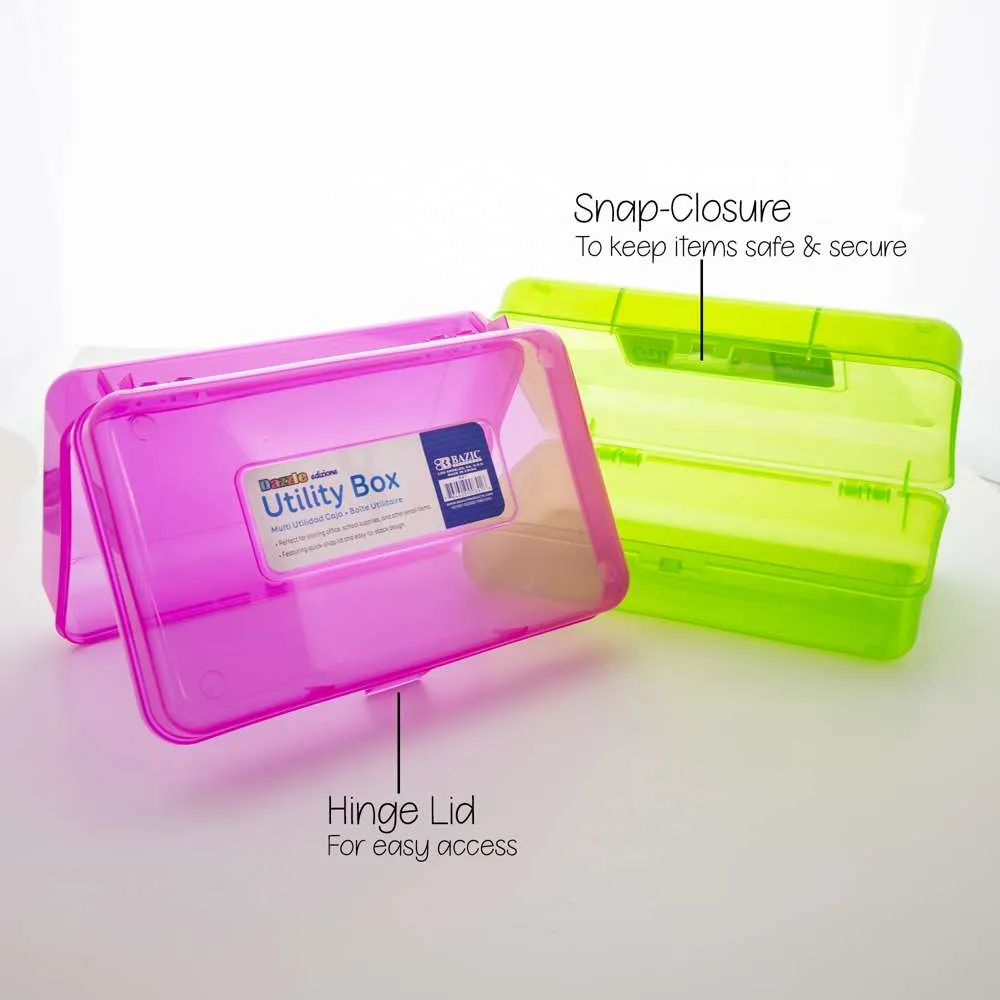 Pencil Case Multipurpose Utility Box - Bright Color