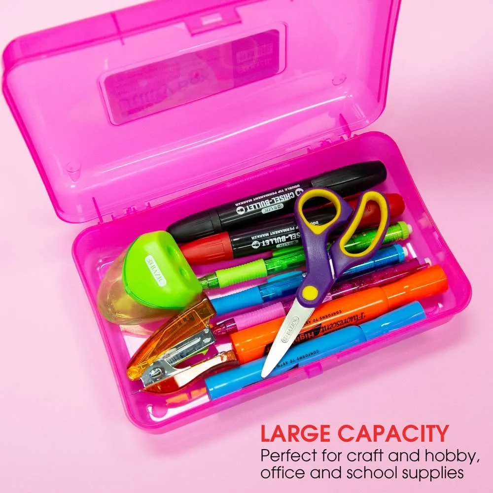 Pencil Case Multipurpose Utility Box - Bright Color