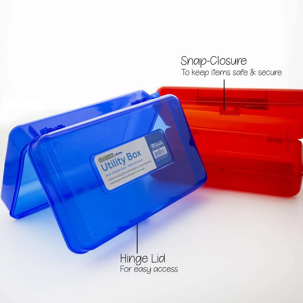 Pencil Case Multipurpose Utility Box - Classic Color