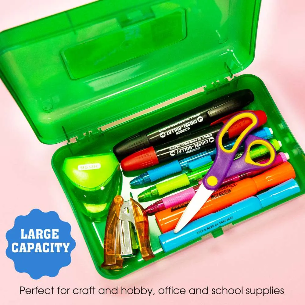 Pencil Case Multipurpose Utility Box - Classic Color