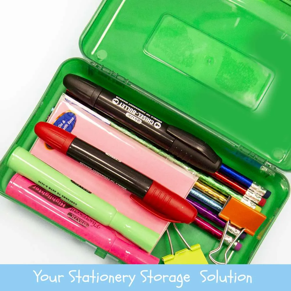 Pencil Case Multipurpose Utility Box - Classic Color