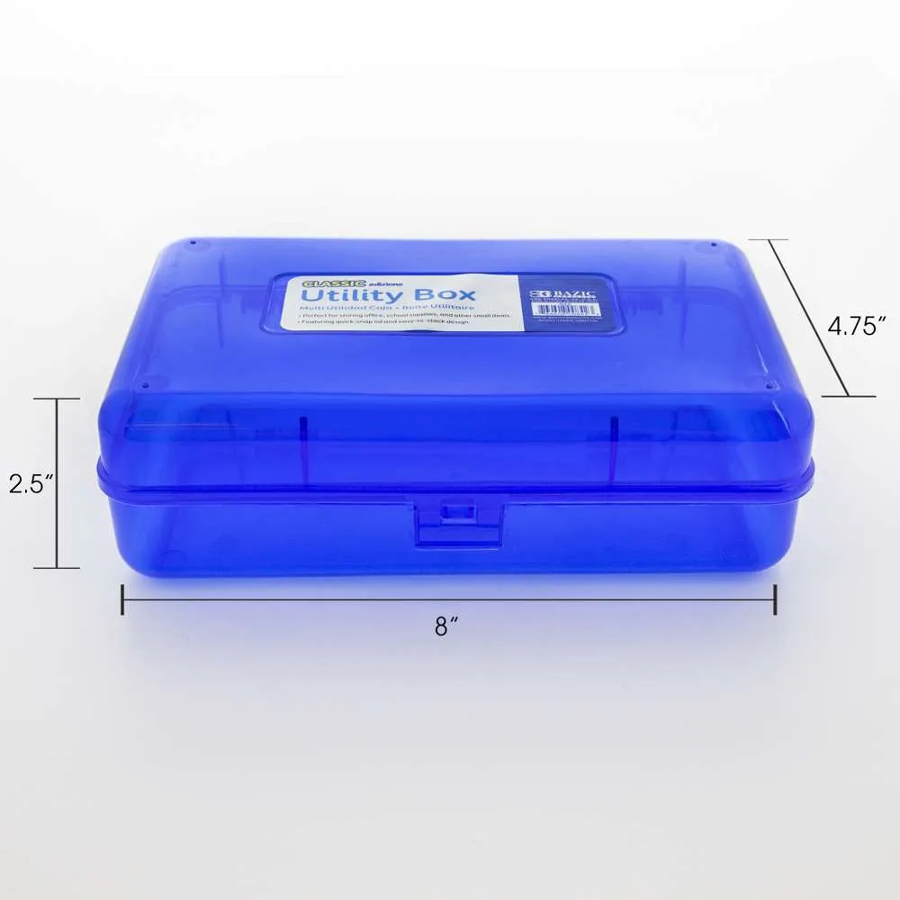 Pencil Case Multipurpose Utility Box - Classic Color