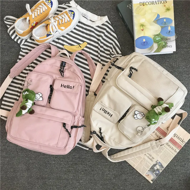 "HELLO" BACKPACK N082410