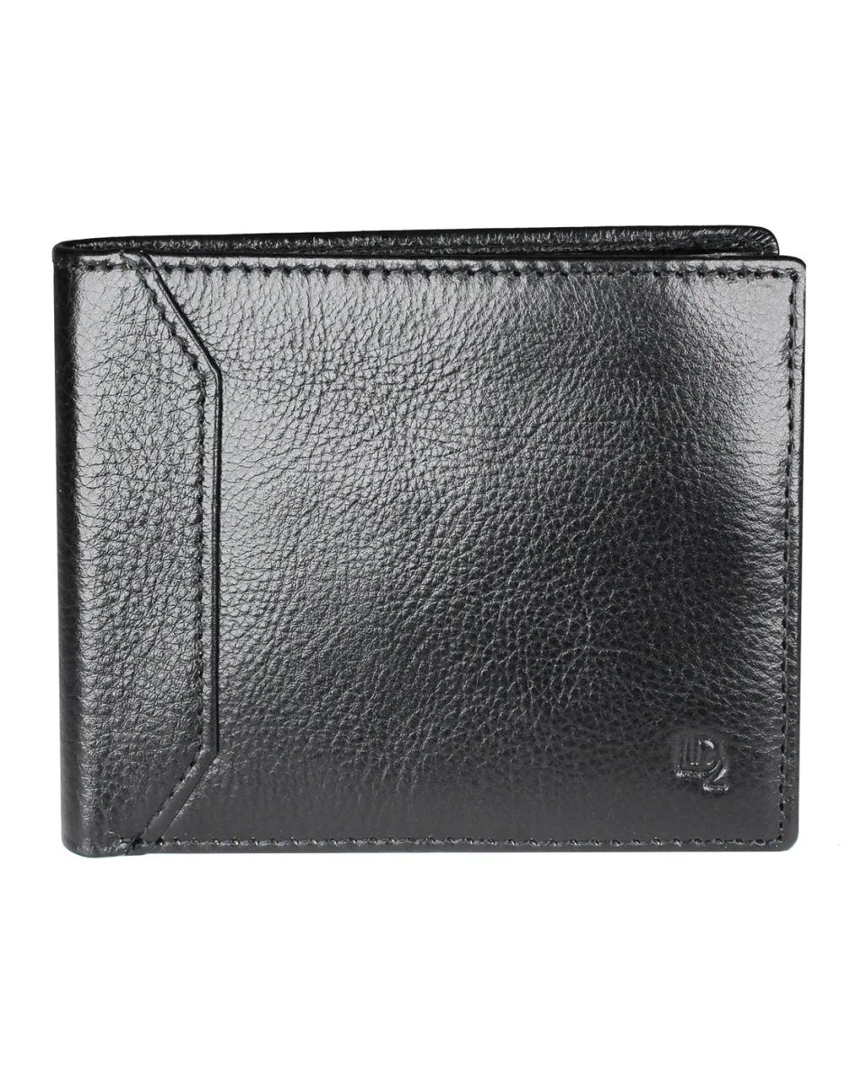 RFID Billfold Men's Leather Wallet with ID Window - ONLINE ONLY