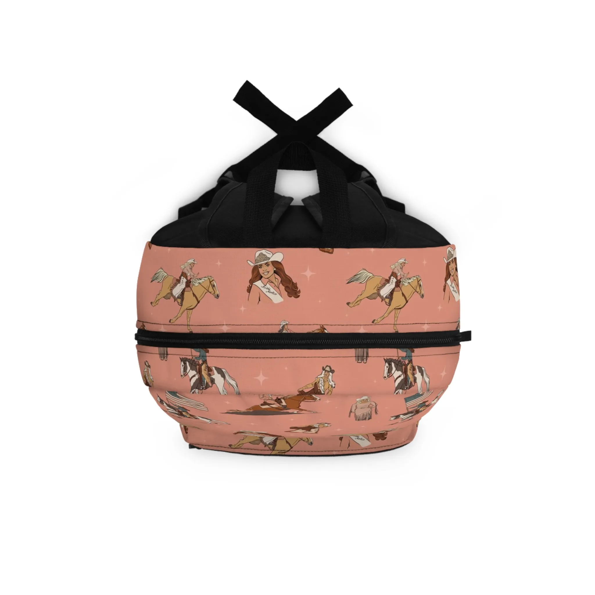 Rodeo Queen Backpack in Coral
