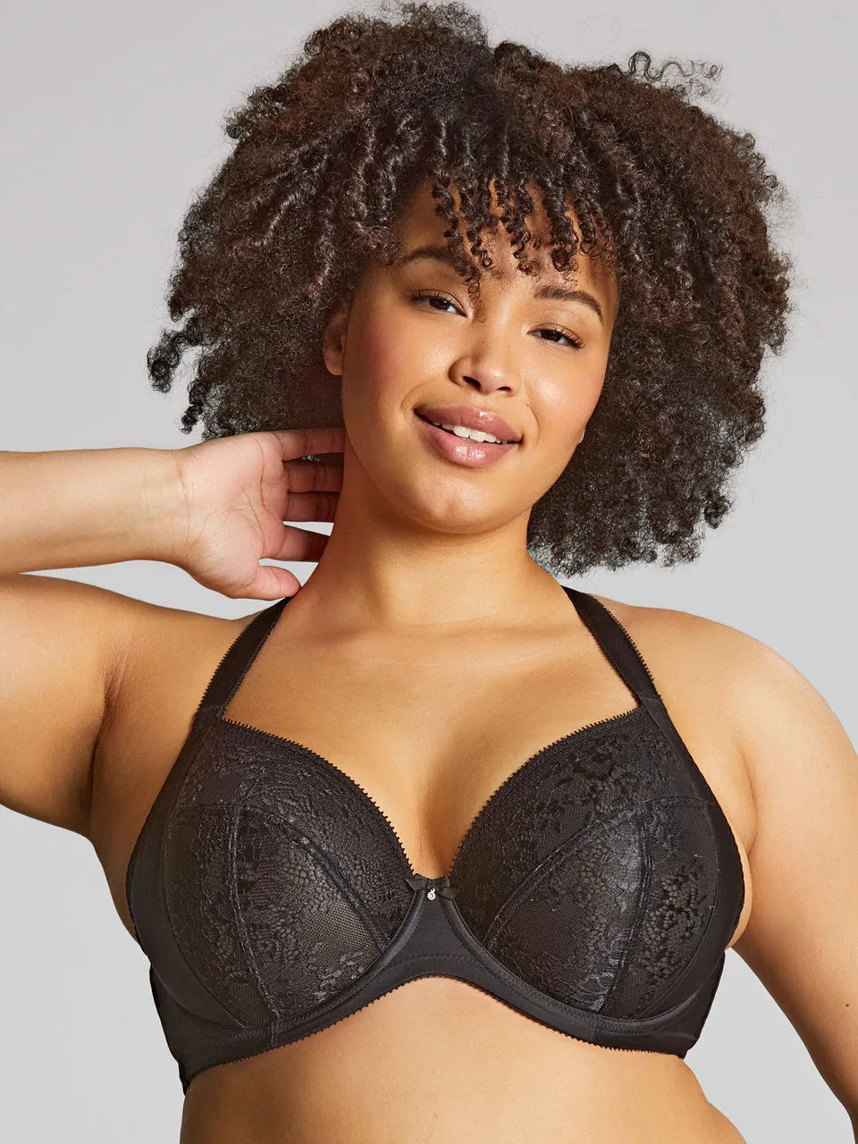 Roxie Plunge Bra In Black - Sculptresse