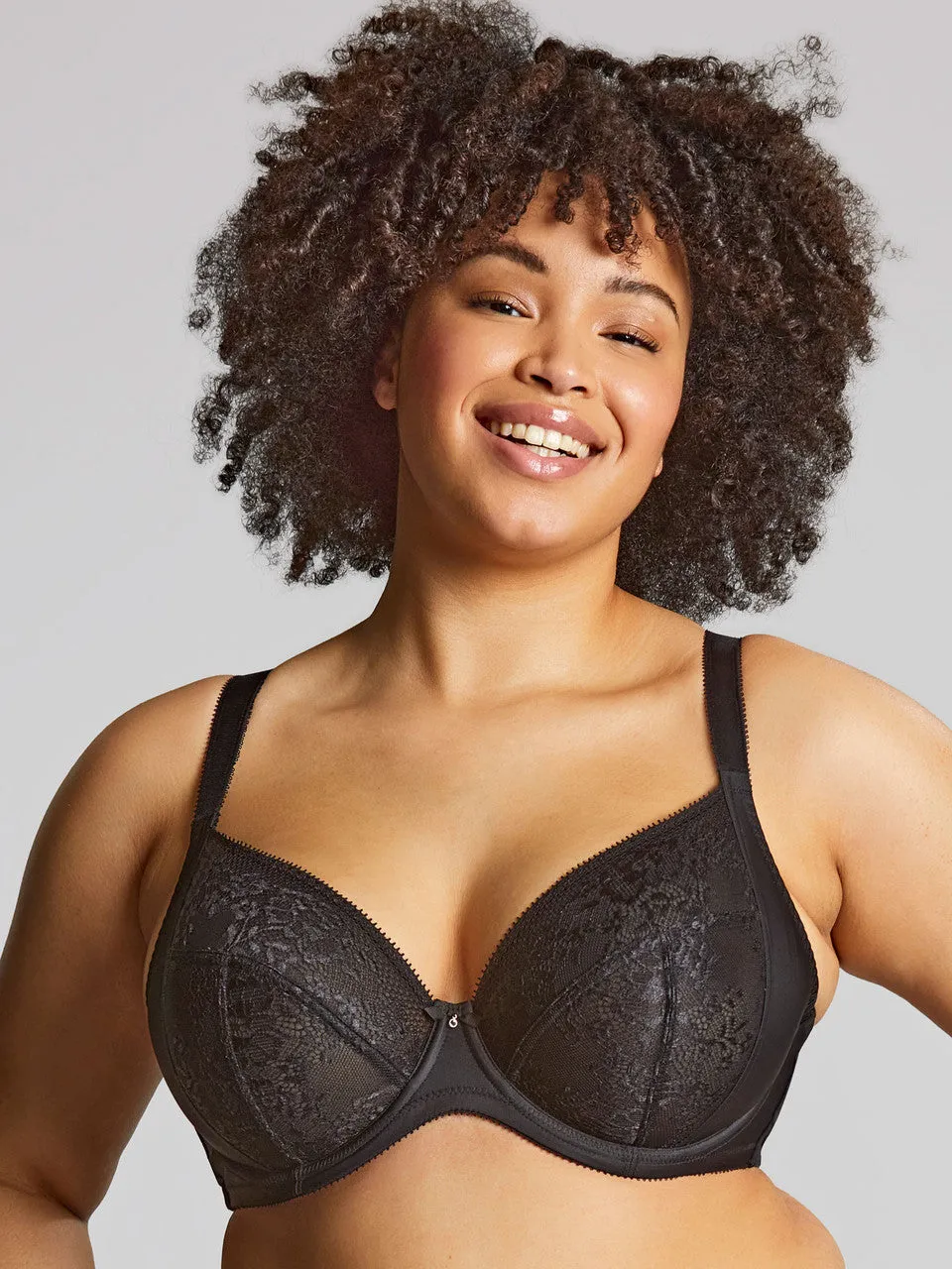 Roxie Plunge Bra In Black - Sculptresse