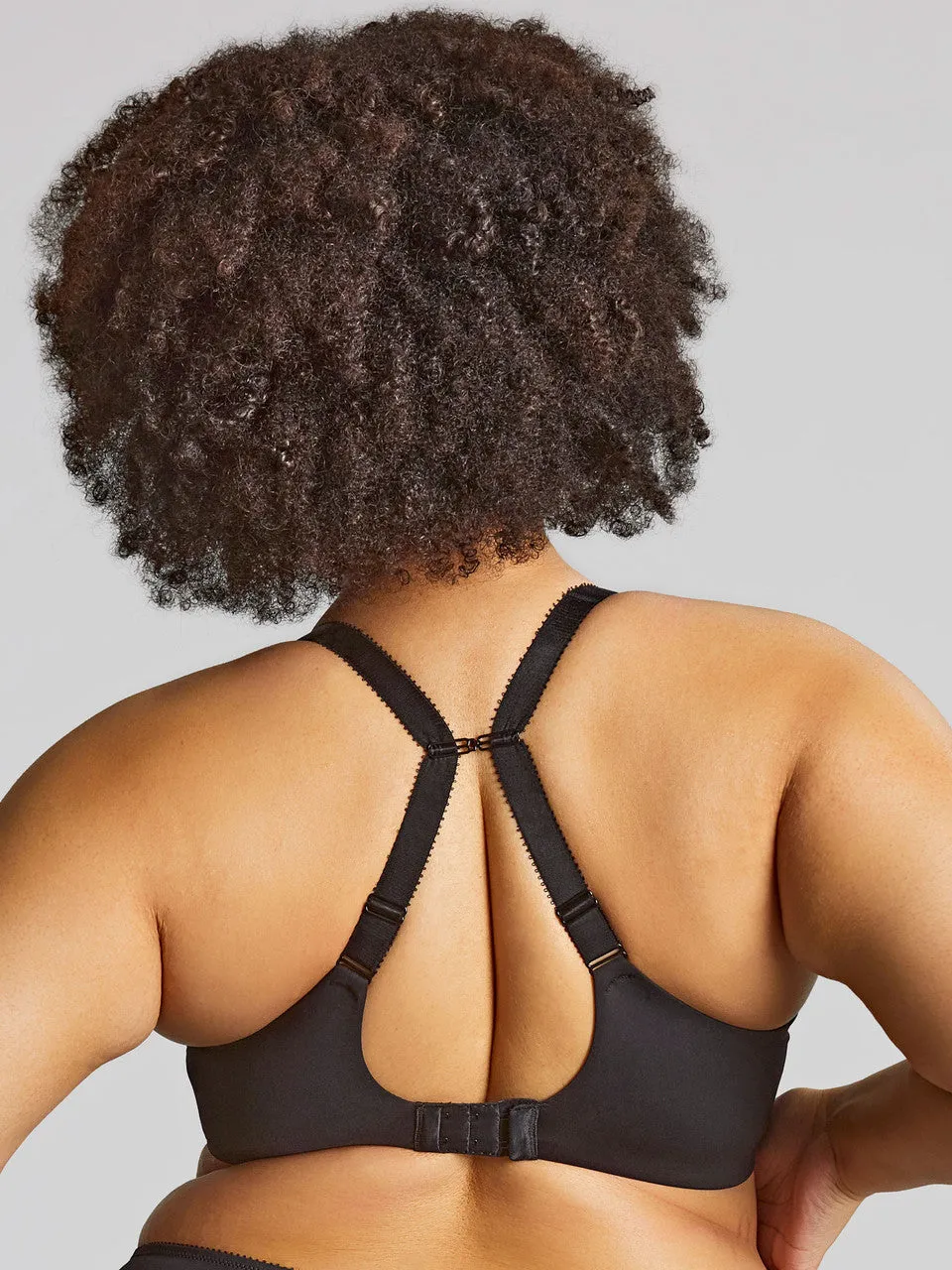 Roxie Plunge Bra In Black - Sculptresse