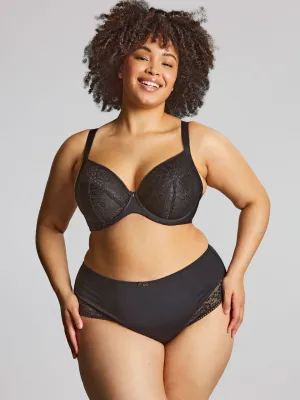 Roxie Plunge Bra In Black - Sculptresse