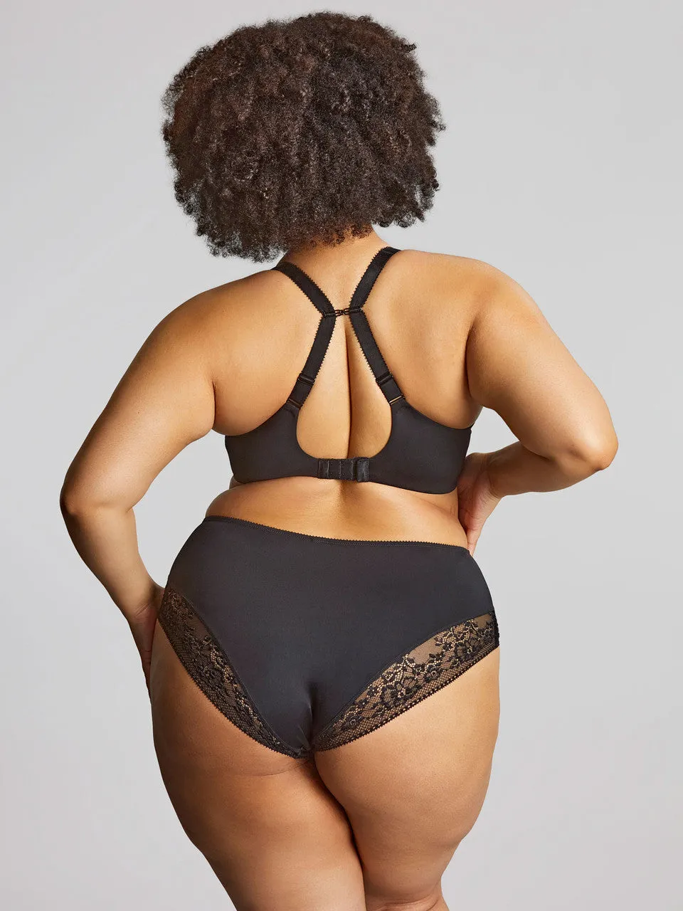 Roxie Plunge Bra In Black - Sculptresse