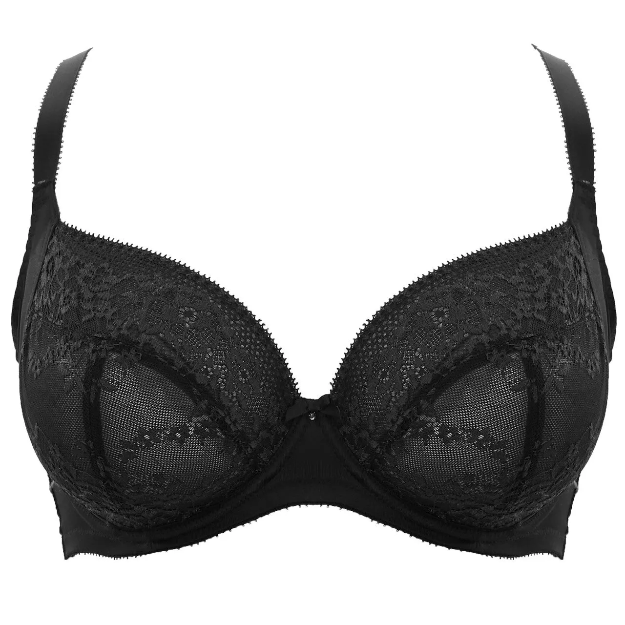 Roxie Plunge Bra In Black - Sculptresse
