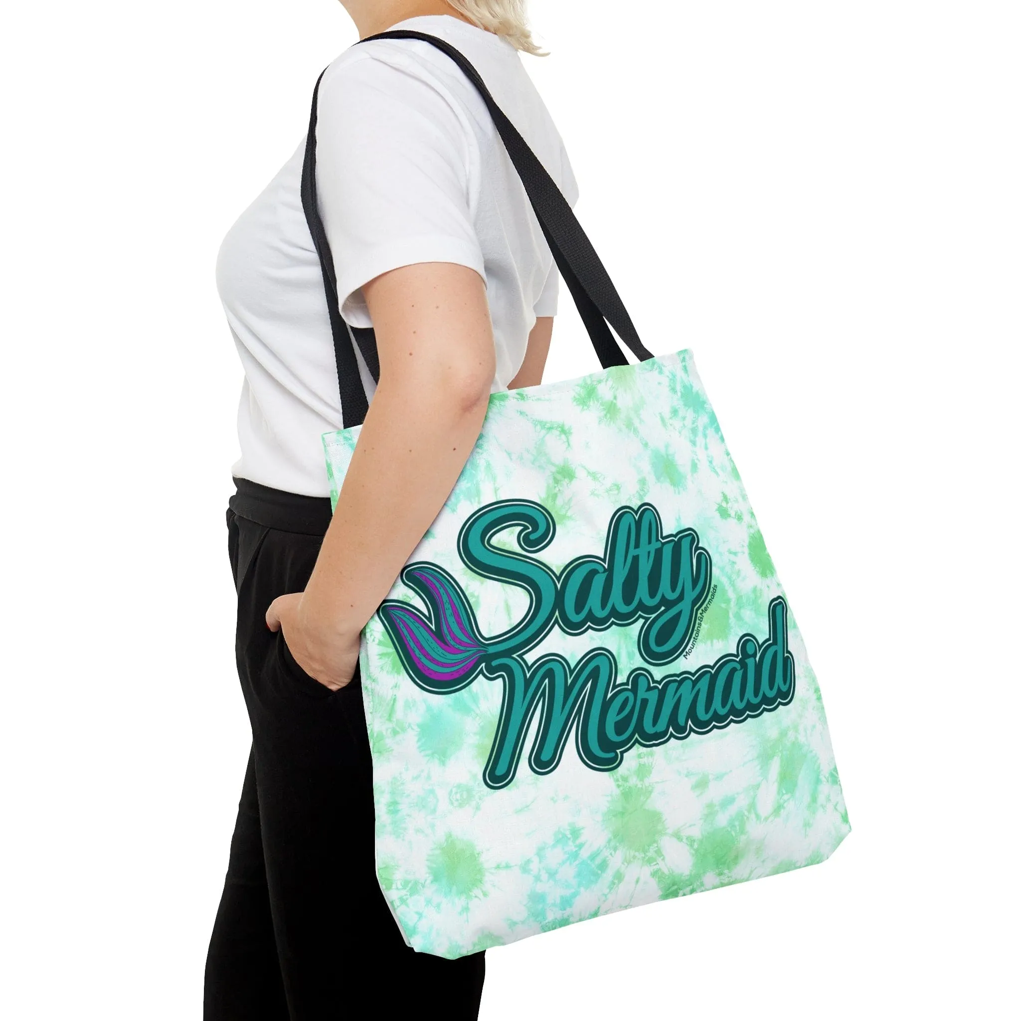 Salty Mermaid Tote Bag