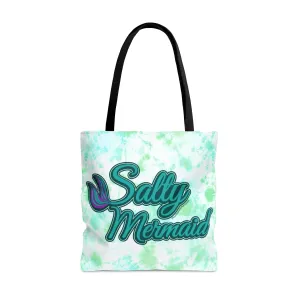 Salty Mermaid Tote Bag