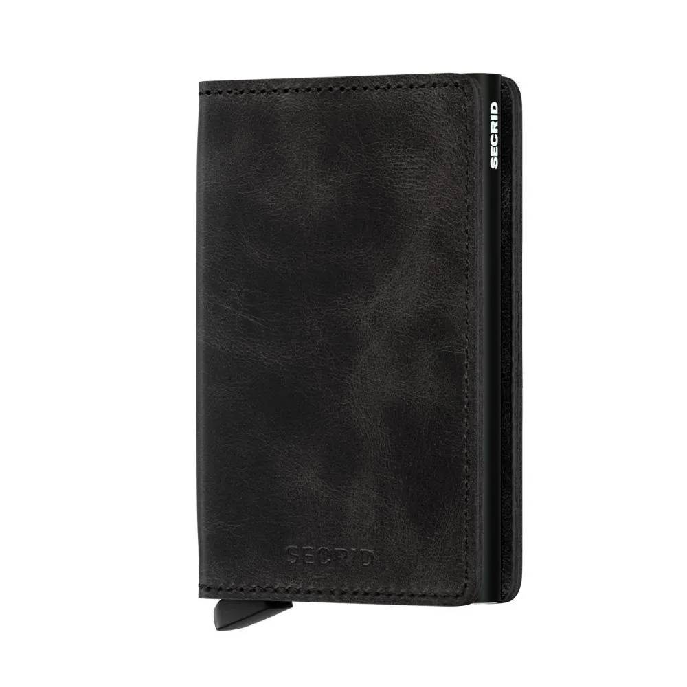 SLIMWALLET VINTAGE BLACK