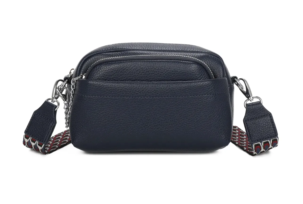 Sophia Navy Crossbody Bag