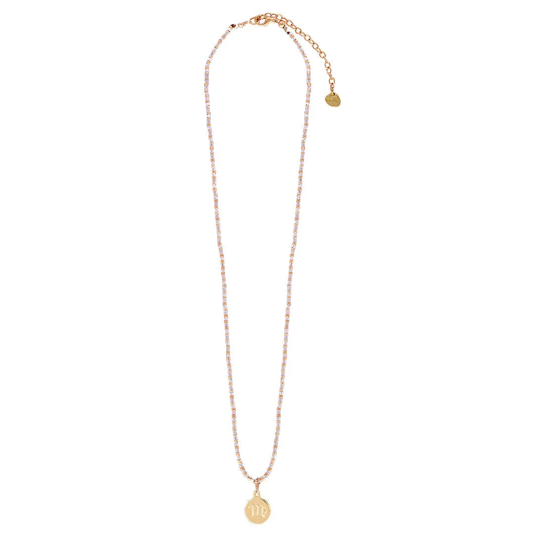 Sparkly Virgo adjustable necklace
