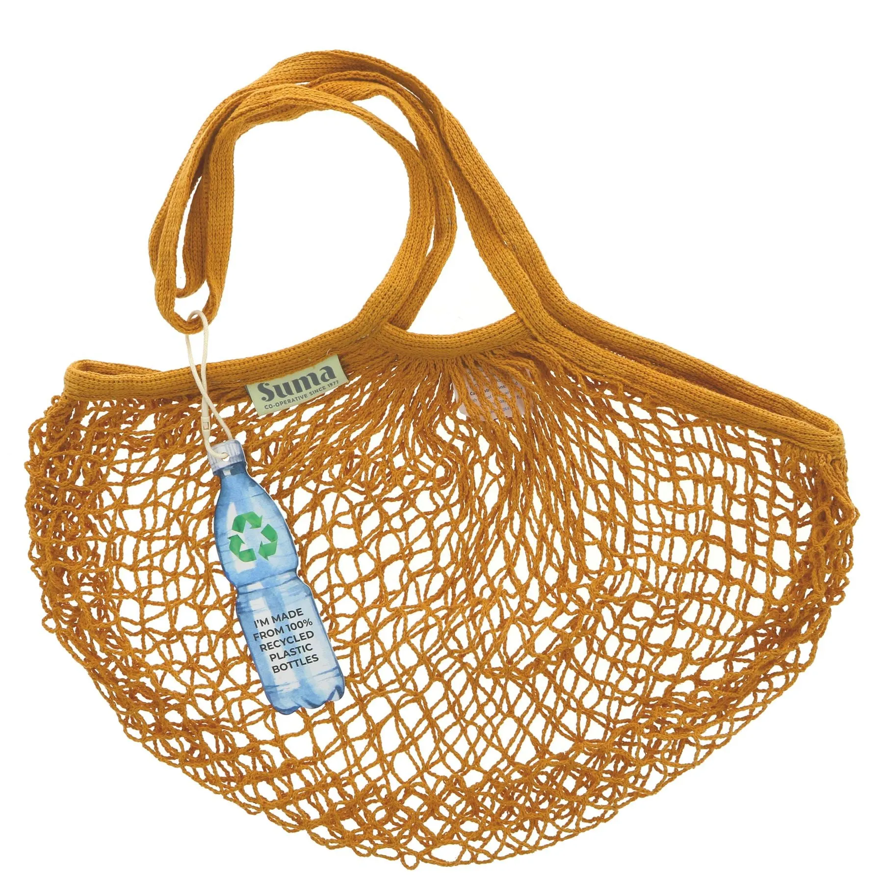 Suma | String Bag-Lg Handles-Pumpkin | bag