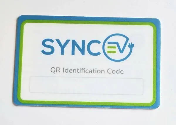 SyncEV Additional RFID Card
