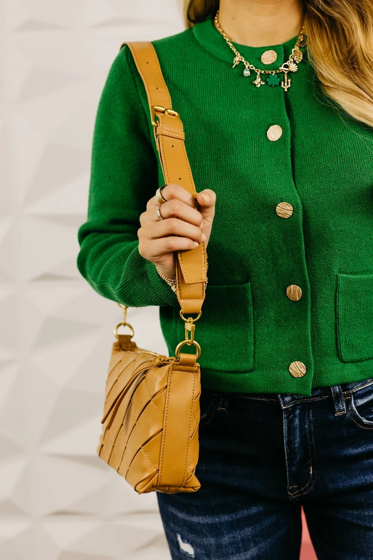The Maliah Crossbody Woven Handbag