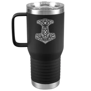Thor's Hammer Mjolnir Insulated To Go Mug