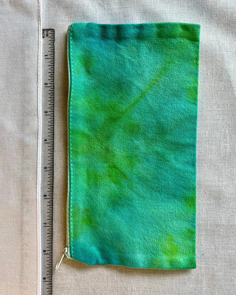 Tie Dye Canvas Zipper Bag