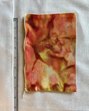 Tie Dye Canvas Zipper Bag