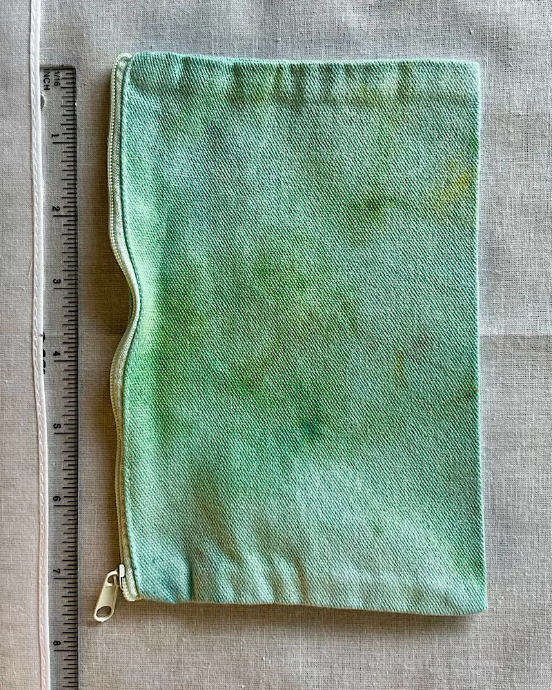 Tie Dye Canvas Zipper Bag