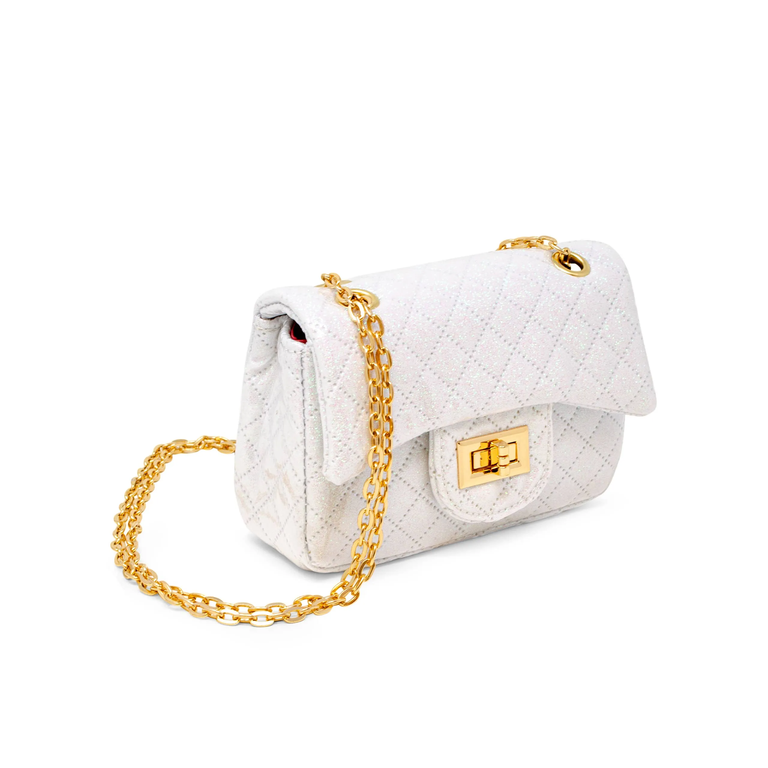 Tiny Treats Classic Quilted Sparkle Mini Bag Holiday Edition