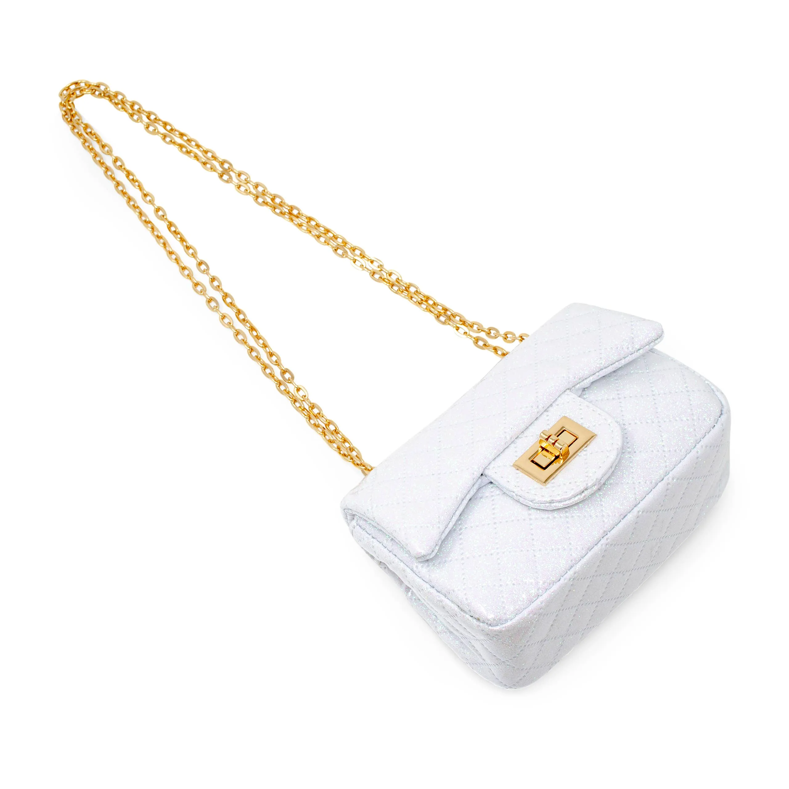 Tiny Treats Classic Quilted Sparkle Mini Bag Holiday Edition
