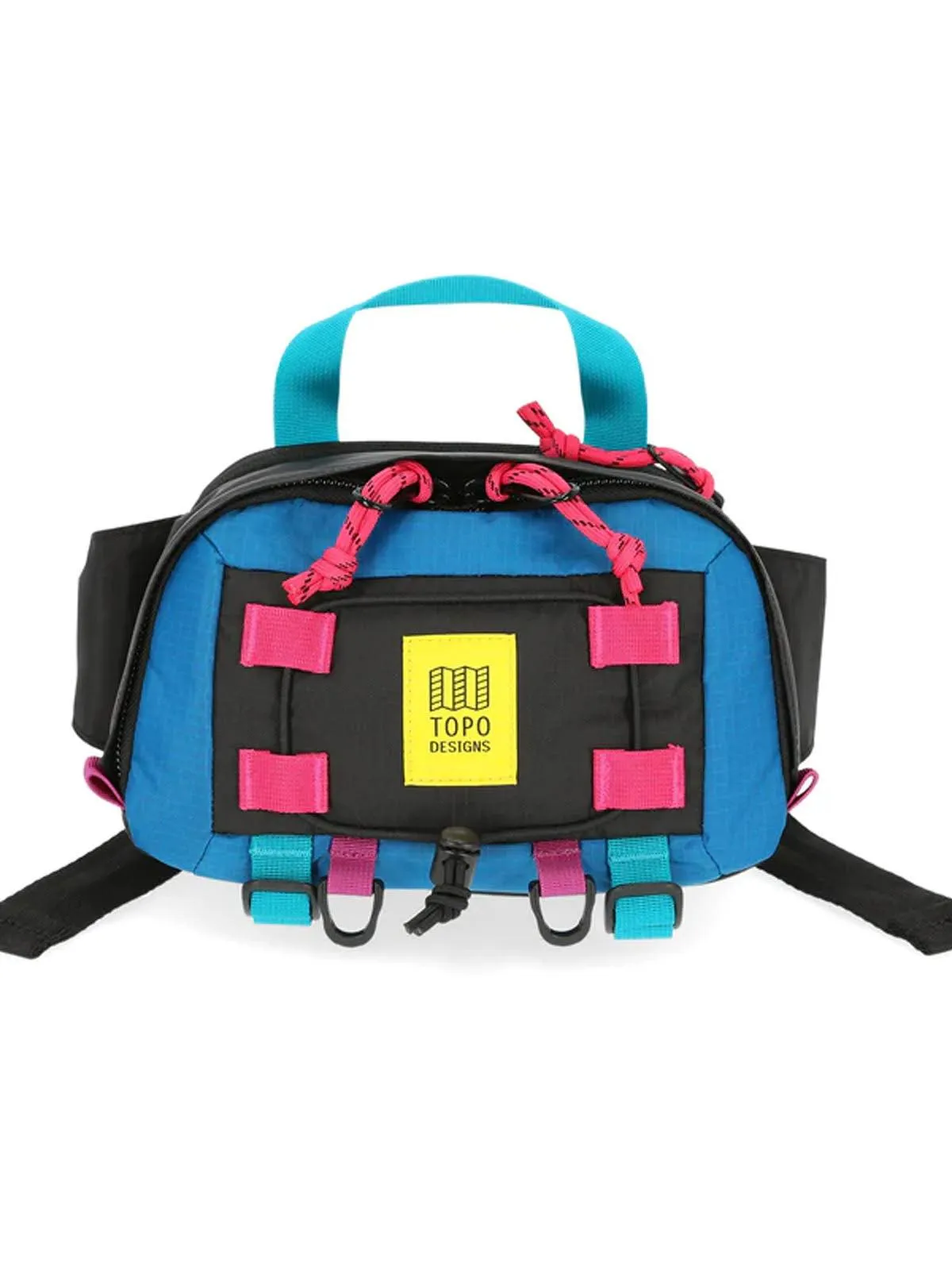 Topo Designs Mountain Hip Pack Khaki Pond Blue