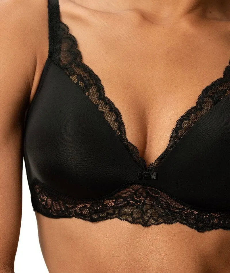 Triumph Amourette Charm Padded Wire-free Bra - Black