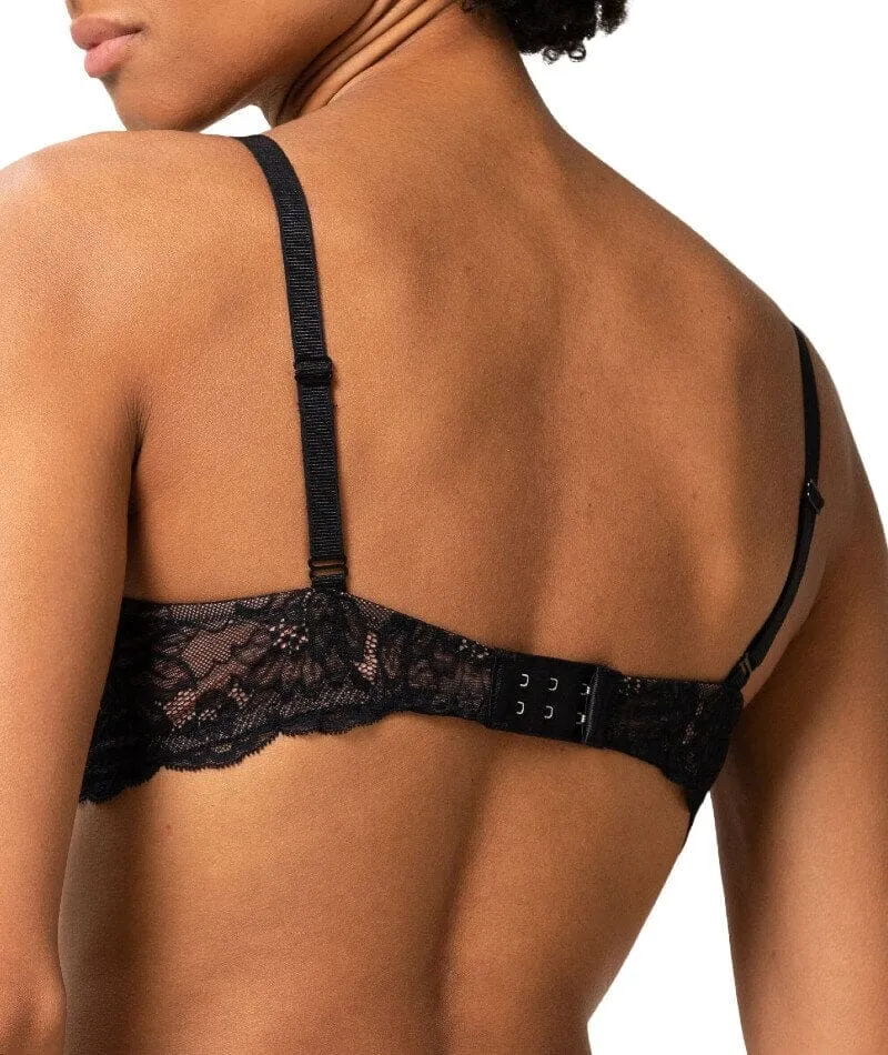 Triumph Amourette Charm Padded Wire-free Bra - Black