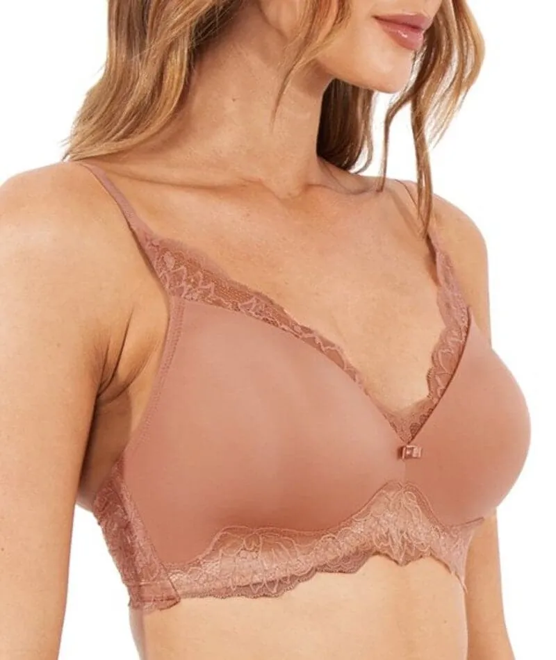 Triumph Amourette Charm Padded Wire-free Bra - Rust