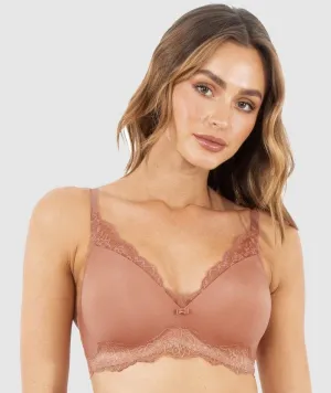 Triumph Amourette Charm Padded Wire-free Bra - Rust