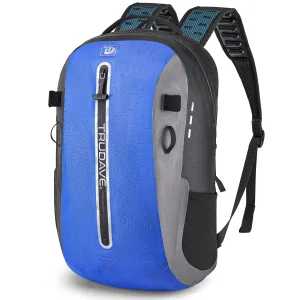 Trudave Waterproof Backpack, Floating TPU Coated Dry Bag with Airtight Zipper for Kayak, Fishing, Boating, Hiking, 30L