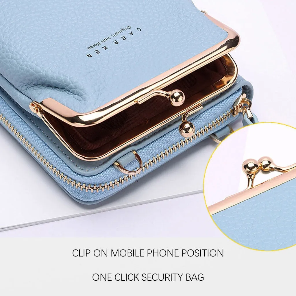 Women Crossbody Bags Wallet Large Capacity Mobile Phone Bag