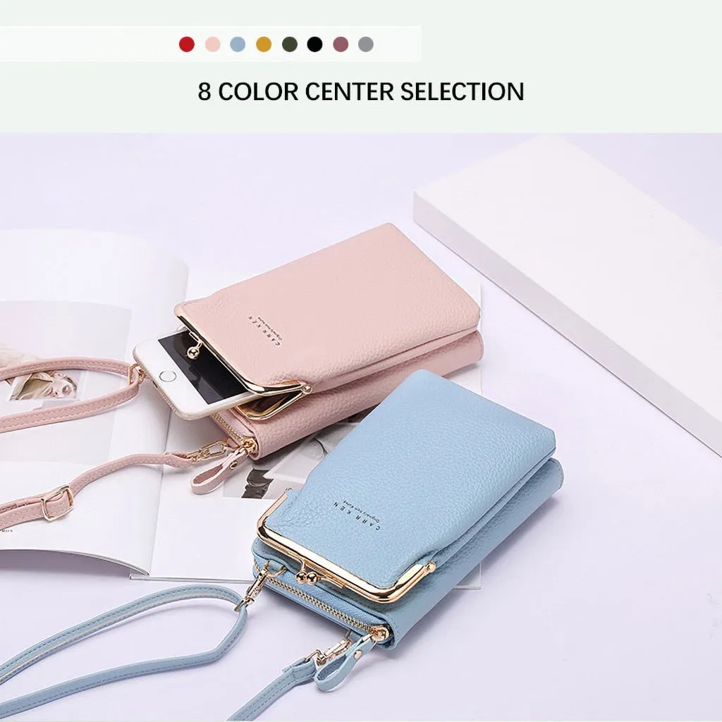 Women Crossbody Bags Wallet Large Capacity Mobile Phone Bag