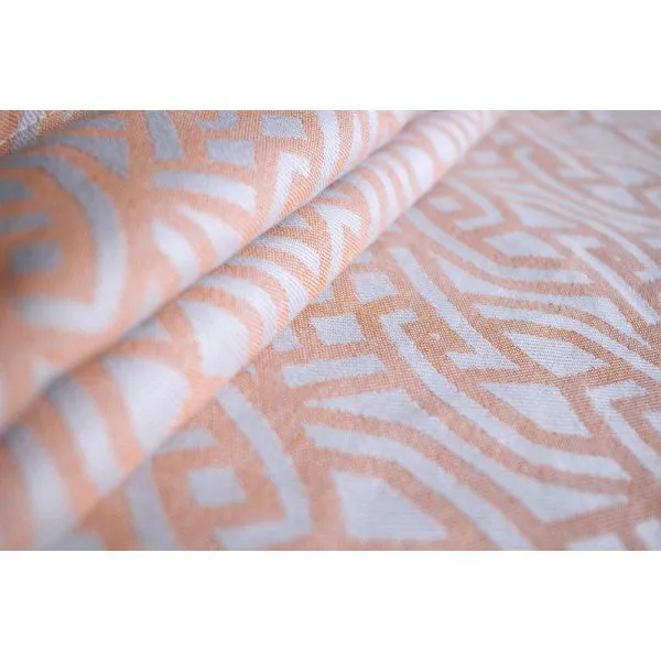 Yaro Braid Silver Bronze Linen Woven Wrap