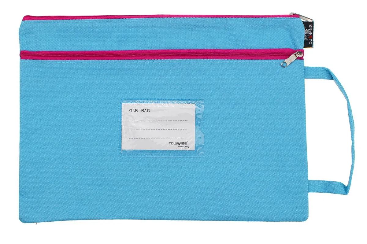 Zip Document Case with Side Handle