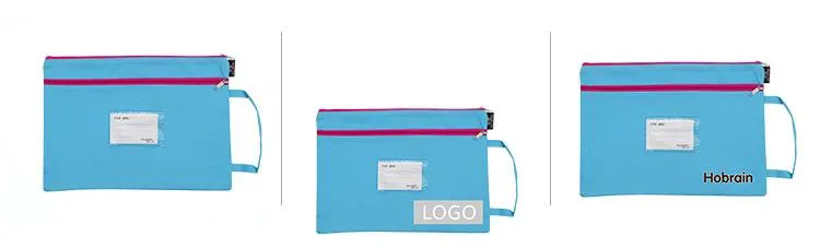 Zip Document Case with Side Handle