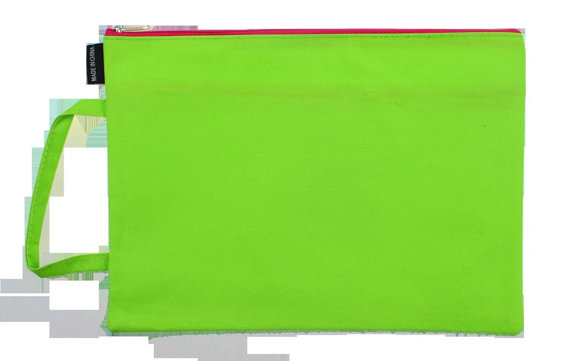 Zip Document Case with Side Handle