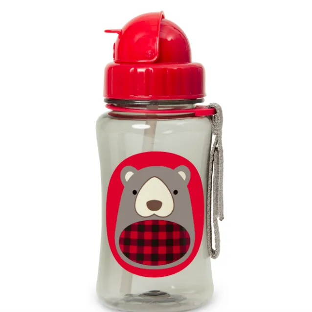 Zoo Straw Bottle Bear